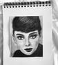 Audrey Hepburn portrait