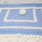 Hand Crocheted Baby Blanket 