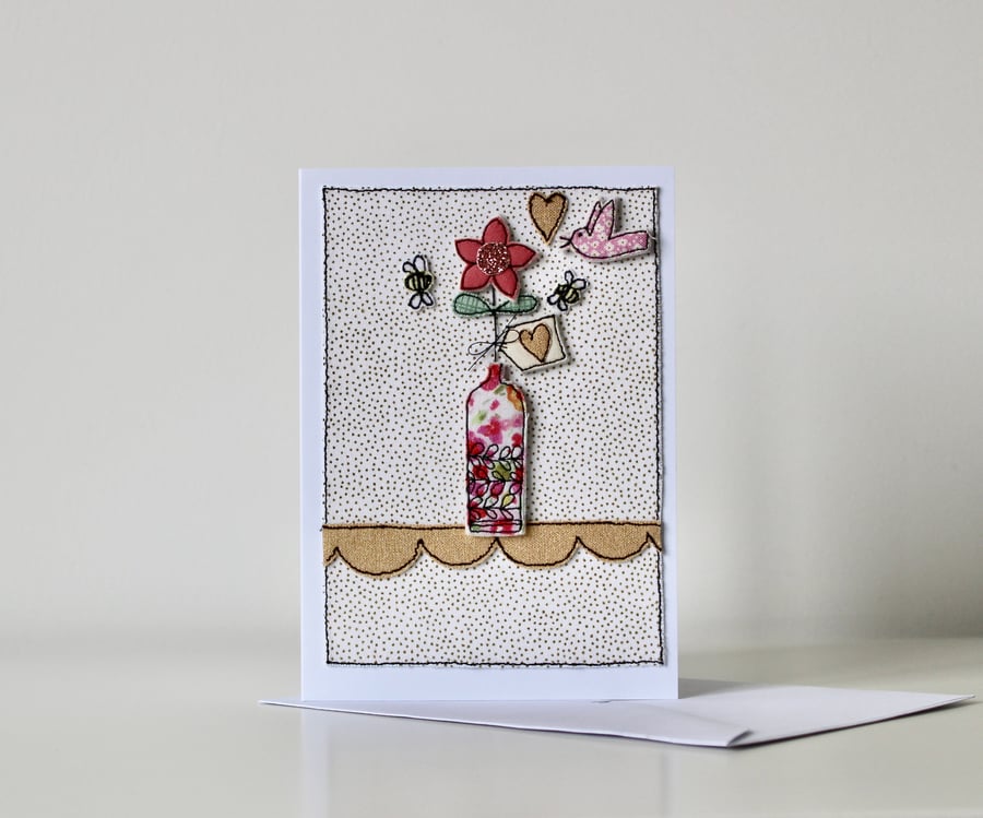 Handmade Blank Card Number 5