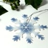 Glass Snowflake Christmas Decoration
