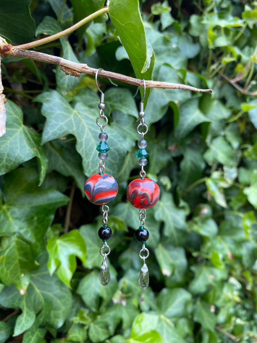 The Cure - Mixed Up Album inspired earrings 
