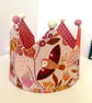 Child’s Fabric Crown & Birthday Badge Set  - Image 2