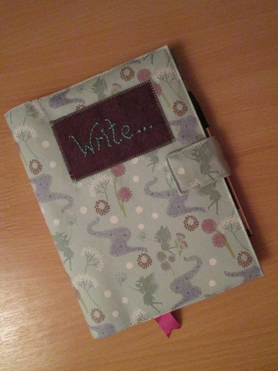 A5 Fairy Notebook Cover