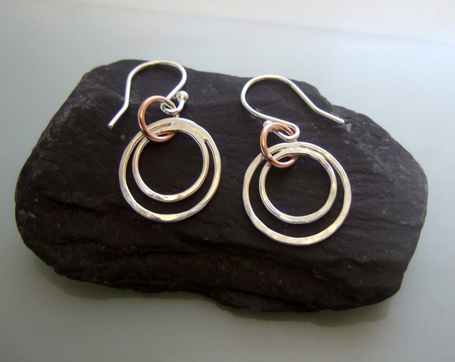  Silver Copper earrings 