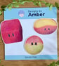 Retro Sweet Shop Vinyl Sticker Set - Rhubarb Custard Cola Cube Holographic