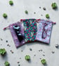 Liberty Fabric Glasses-Sunglasses Case.
