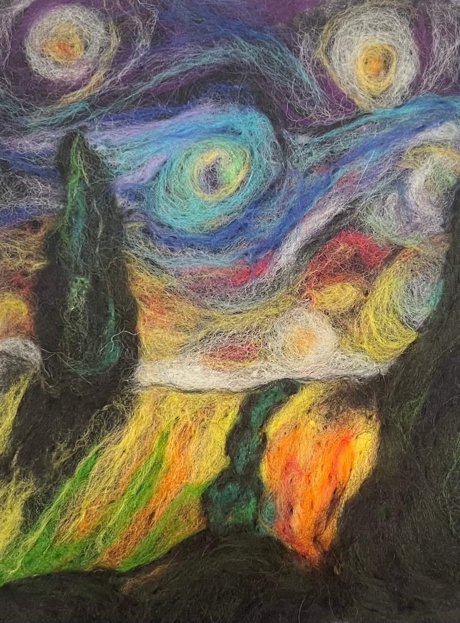 Van Gogh Inspired Needle Art