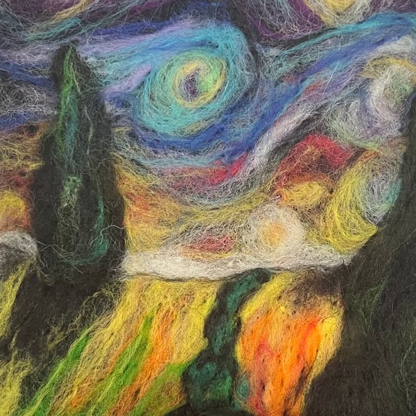 Van Gogh Inspired Needle Art