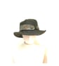 Waxed Cotton Bucket Hat Olive Check