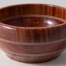 Wooden Bowl - Small Decorative Bowl in Bubinga and Goldfield Burr No. 701
