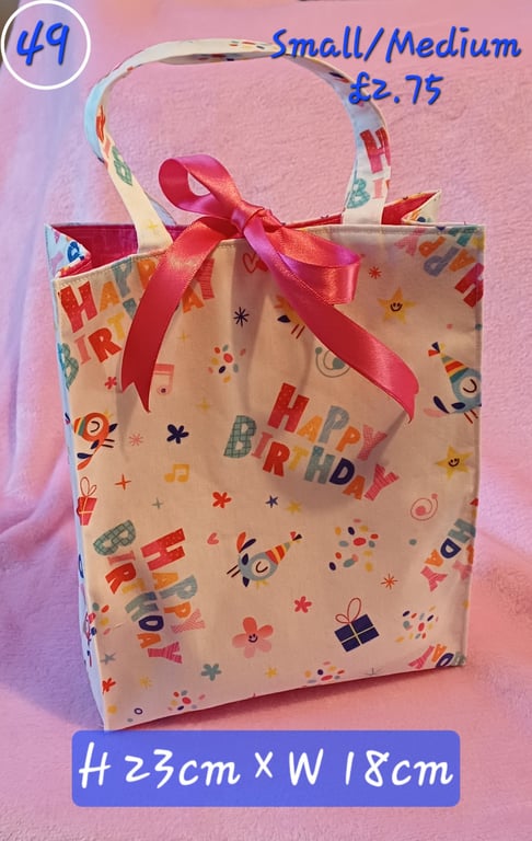 Birthday gift bag 
