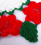 Custom order for Kim Thompson - 2 crocheted rose doilies  - Image 2