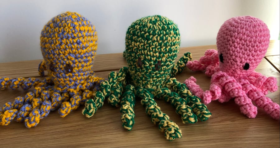 Crocheted Octopus 