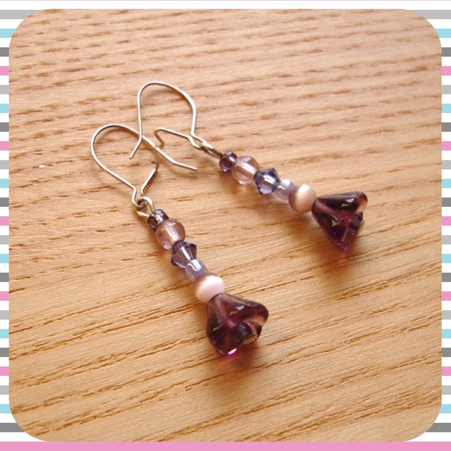 Stock Clearance - Glass Bead Earrings
