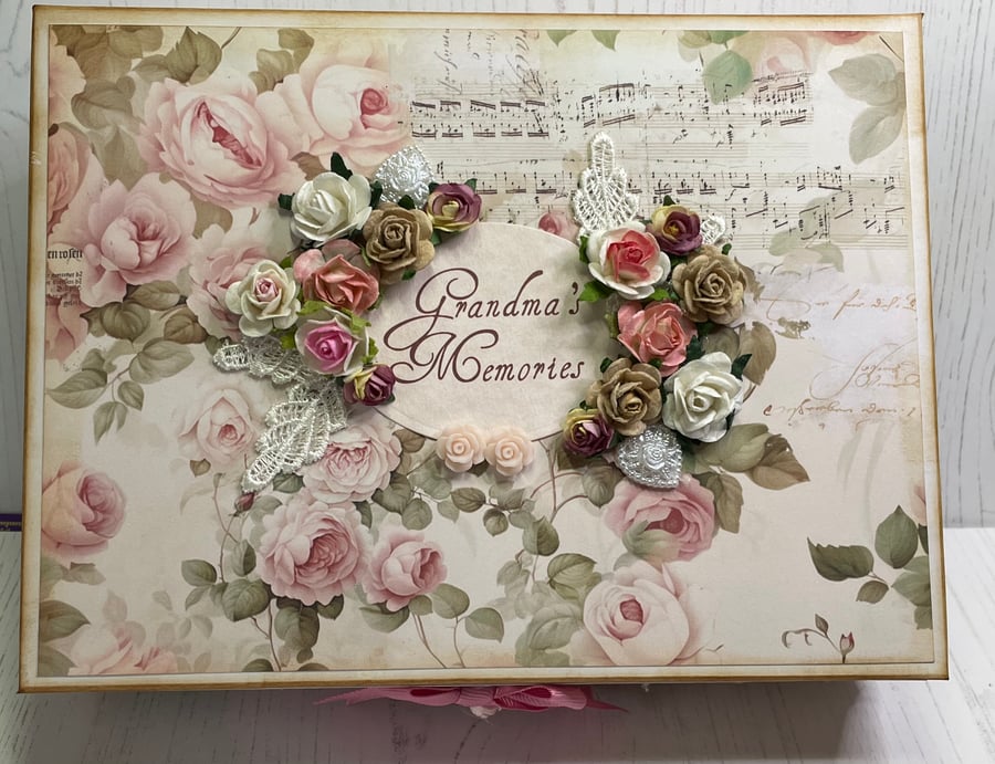 Journal - Memory  Box - folios & ephemera by Carolee Crafts PB10 - 0008