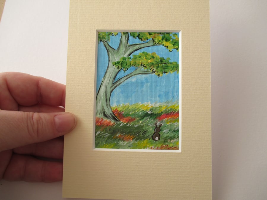 ACEO Rabbit aceo Summer