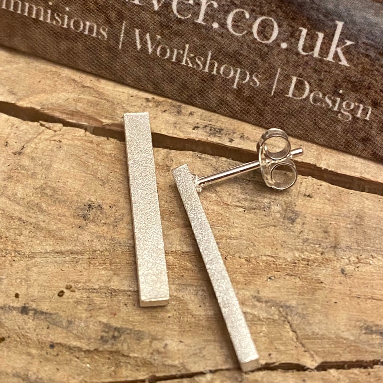 Minimal Earrings Silver Stud Earrings silver stud earrings