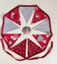Kitty and mouse Christmas party bunting - Image 1