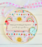 Thank You For Being An Important Part Of My Story Hoop, End Of Term Gift