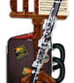 Clarinet 3D music greeting card