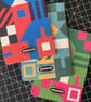 ARC01 Pack of three A6 pocket notebooks with graphic pattern covers - Image 3