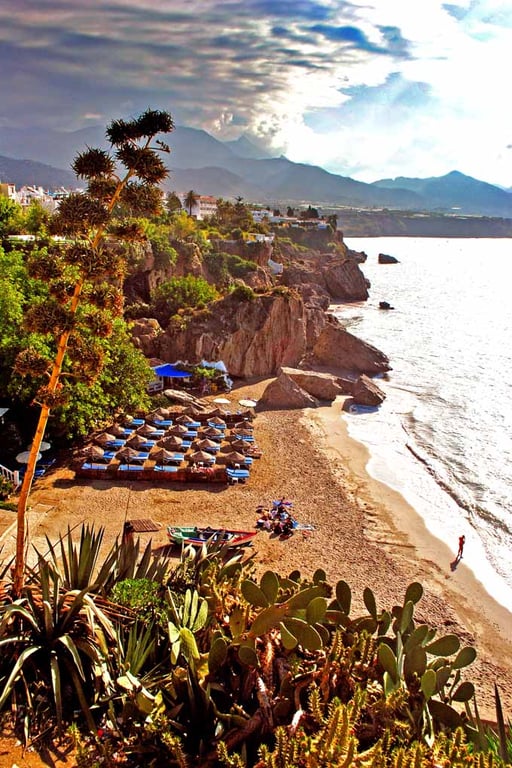 Nerja Calahonda Beach Andalusia Costa del Sol Spain Photograph Print