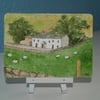 ACEO Original Farmhouse in the Yorkshire Dales