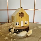 Hand crafted little wooden house