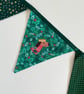Festive animals - small reversible bunting - Image 3