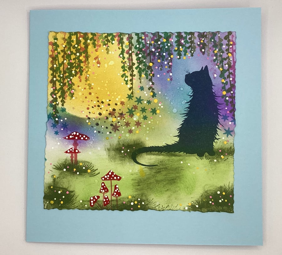 Card handmade with Lavinia stamps cat