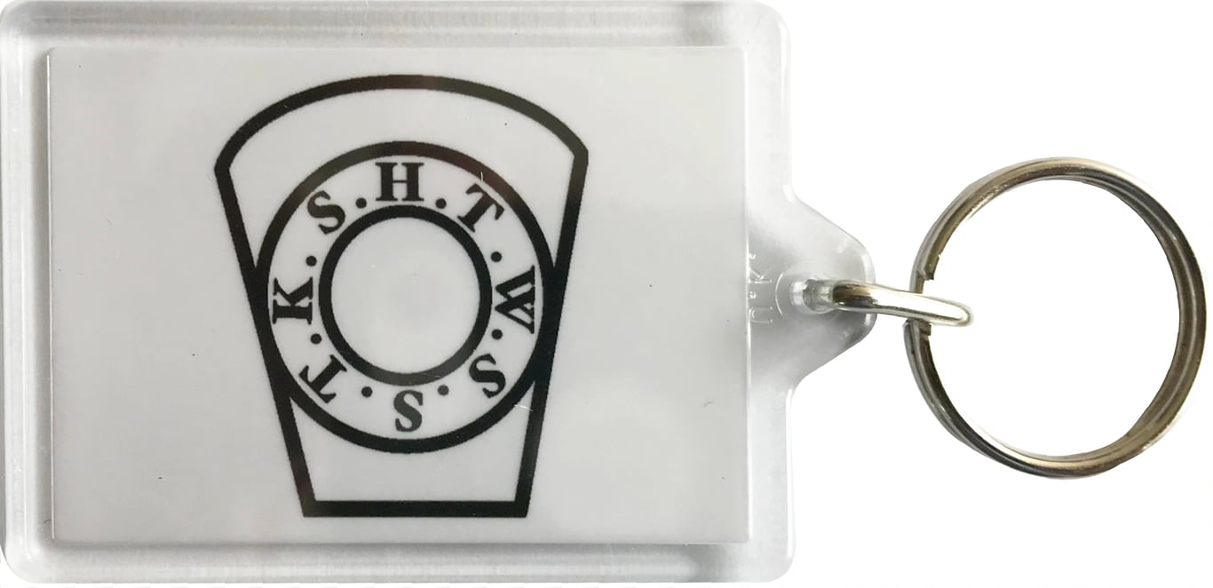 Keystone - Masonic - Keyring with 50x35mm Insert 