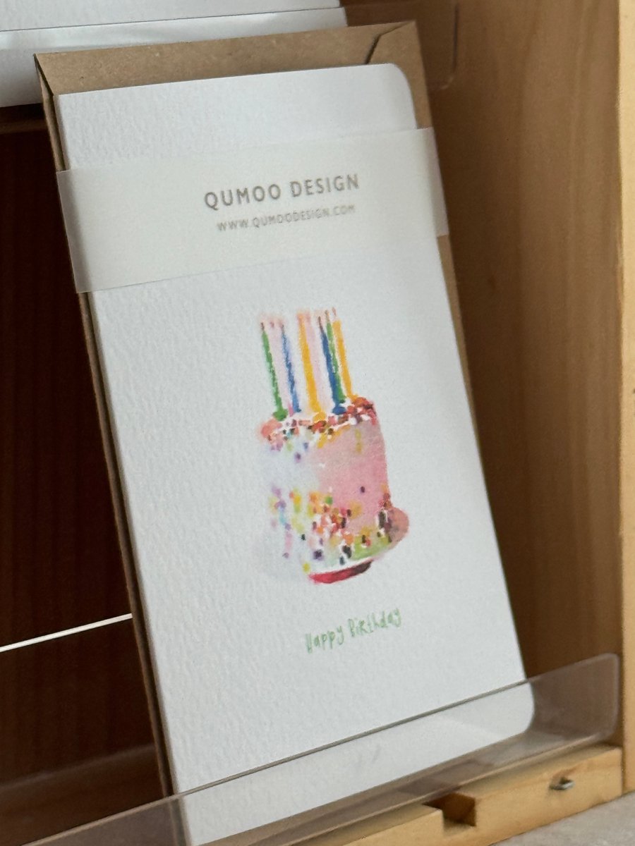  Birthday Cake Card (QM 303)