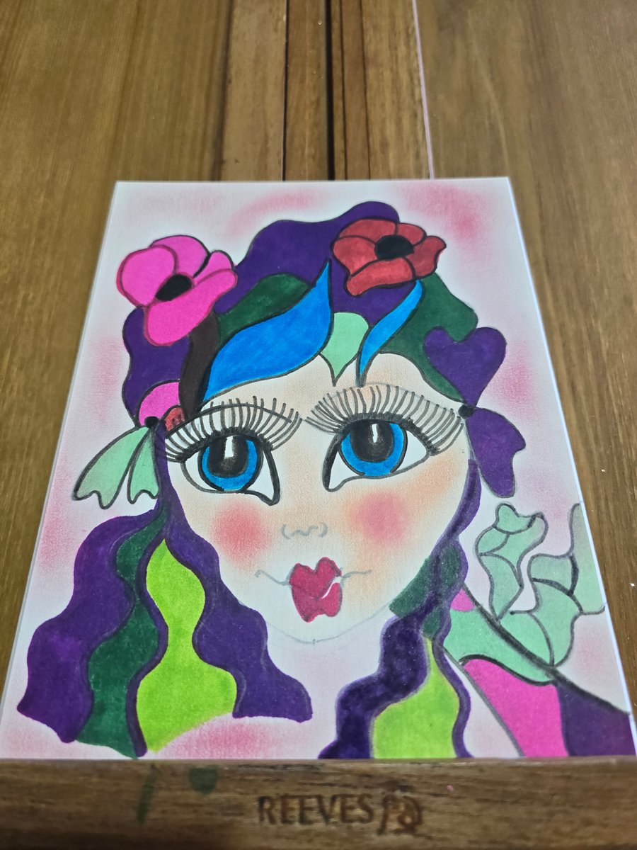 Fairy Canvas Drawing 