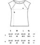 White Moth womens bright blue printed raglan T shirt bamboo and organic cotton - Image 4
