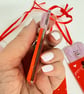 Pigs in blankets , fused glass Christmas decoration  - Image 2