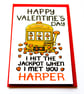 Valentine's Personalised Card, Customised I Hit The Jackpot Love Card - Image 9