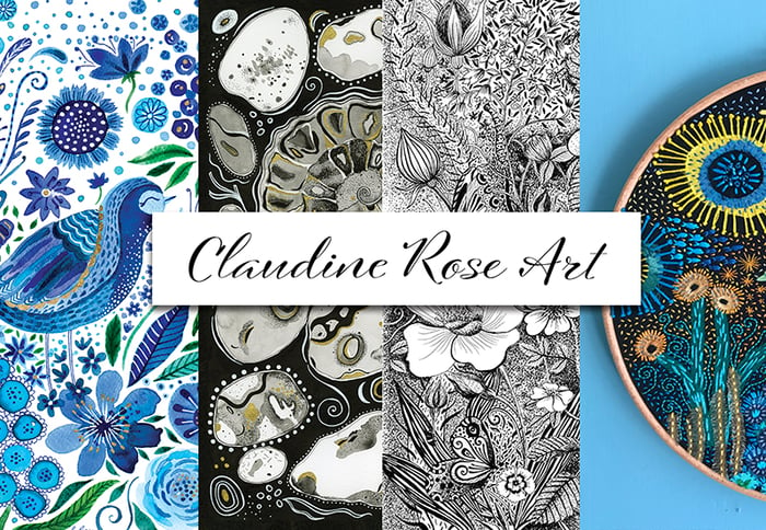 Claudine Rose Art
