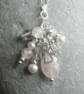 Gemstone Cluster Necklace - Image 5
