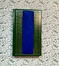 Handmade Multicolour Needlepoint Bookmark Book Lover Gift Hand-Sewn Felt Backed - Image 3