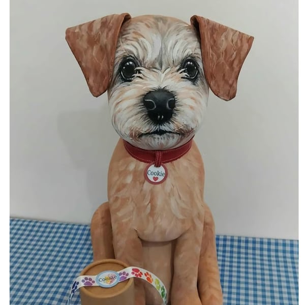 Fully personalised Pet Memorials with canister 