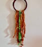 Pretty braids and beads hanging decoration - Image 2