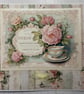 Greeting card - Vintage, Afternoon Tea C 147