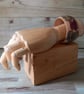 Pyrography rowan wooden bangle  - Image 2