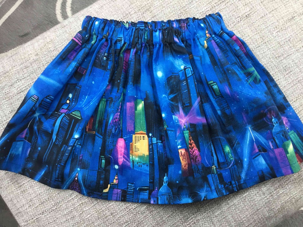 Toddler elastic  waist skirt. 1-2 years