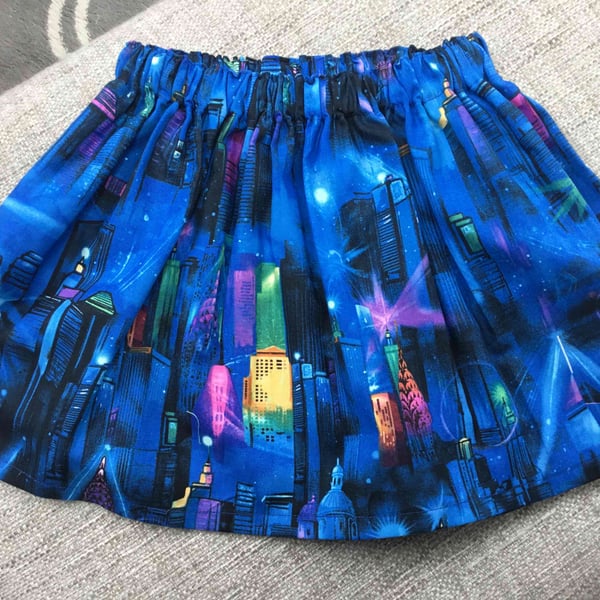 Toddler elastic  waist skirt. 1-2 years