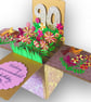 3D Box Flower Card - Image 1
