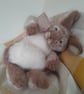 Sleepy Bunny, dotpebblesknits design - Image 3