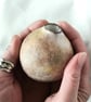 Globe Bud Vase, Solace Vessel, Wabi Sabi Pottery, Minimalist Earthy Home Decor