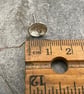Silver Earrings-Disk Studs - Image 3