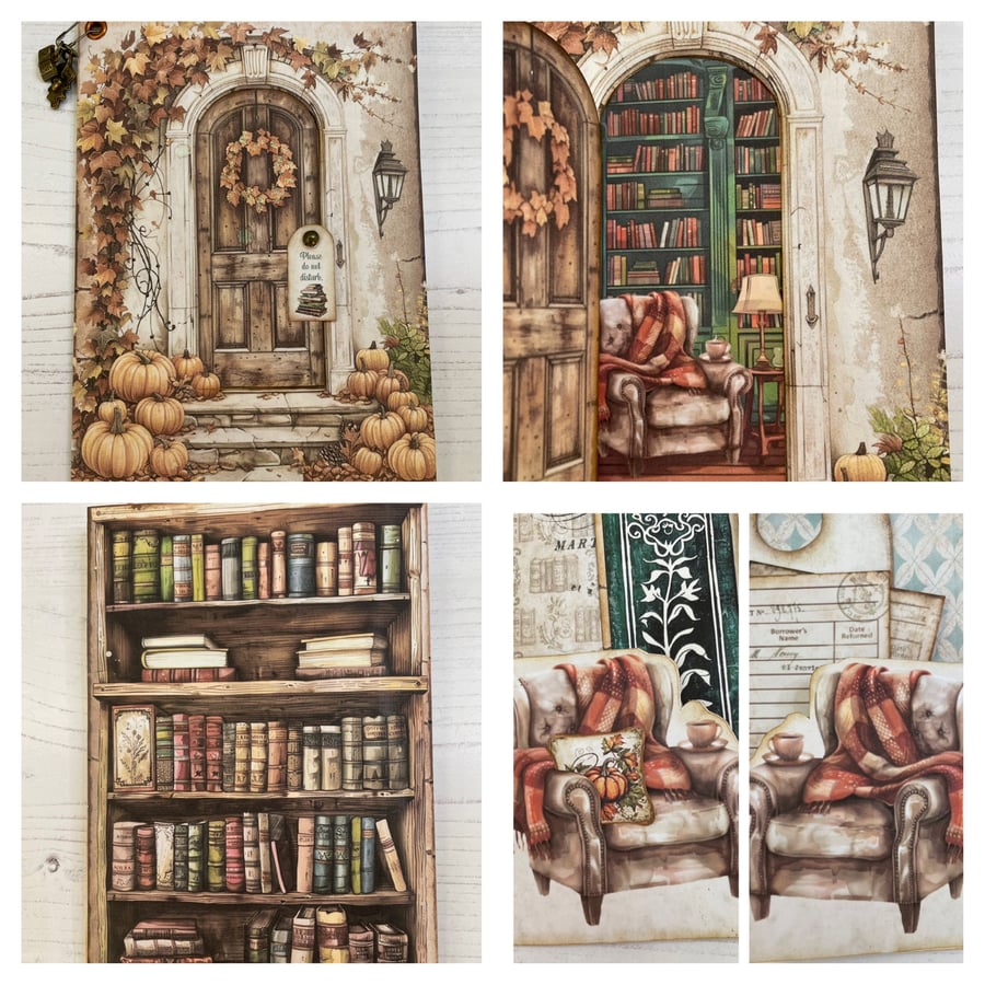 Library - Folio - The Reading Nook by Carolee Crafts PB11 - 0016
